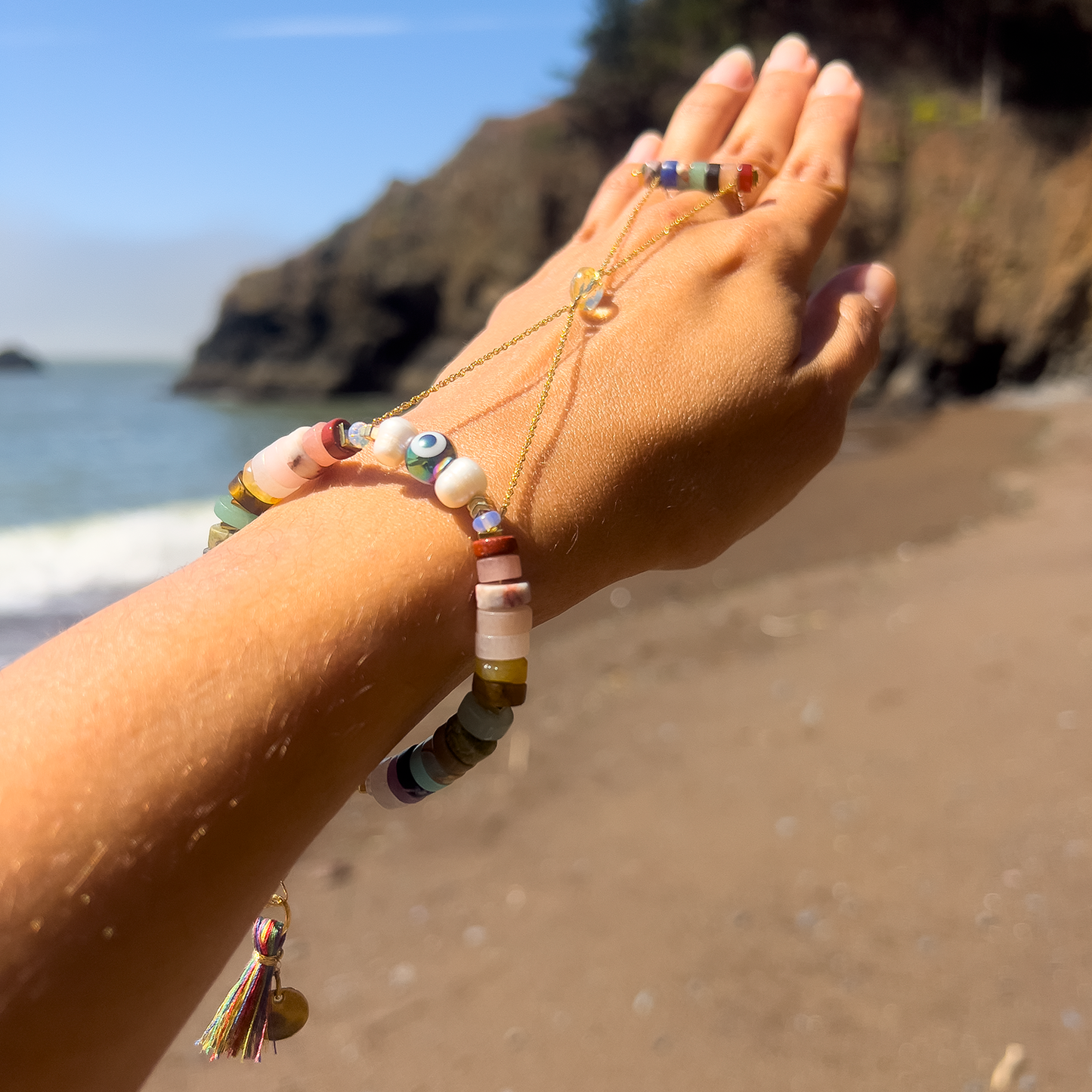 🌈 Rainbow Energy Balance Bracelet