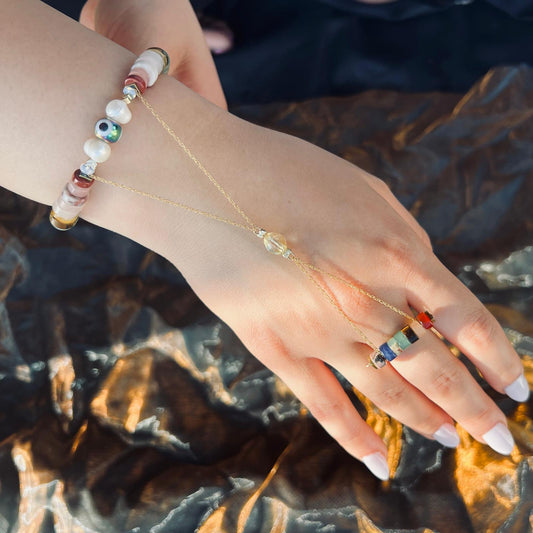 🌈 Rainbow Energy Balance Bracelet