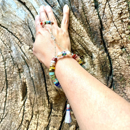 🌈 Rainbow Energy Balance Bracelet