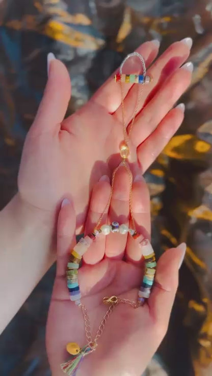 Bracelet being worn