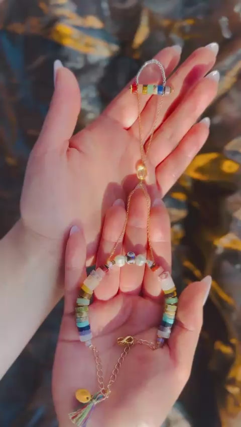 Bracelet being worn