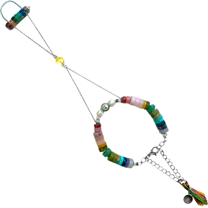 🌈 Rainbow Energy Balance Bracelet
